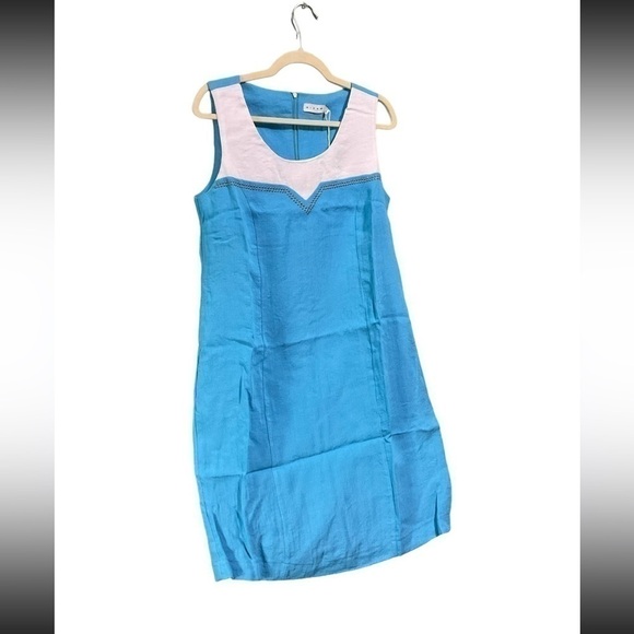 MICHA Sheath Dress. Blue. Sz.12 NWT - Picture 14 of 14